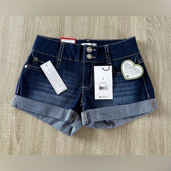 NWT … JORDACHE Girls “Size: 7” Denim Shorts - Picture 2 of 4